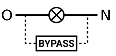 Wiring diagram for the Shelly Bypass